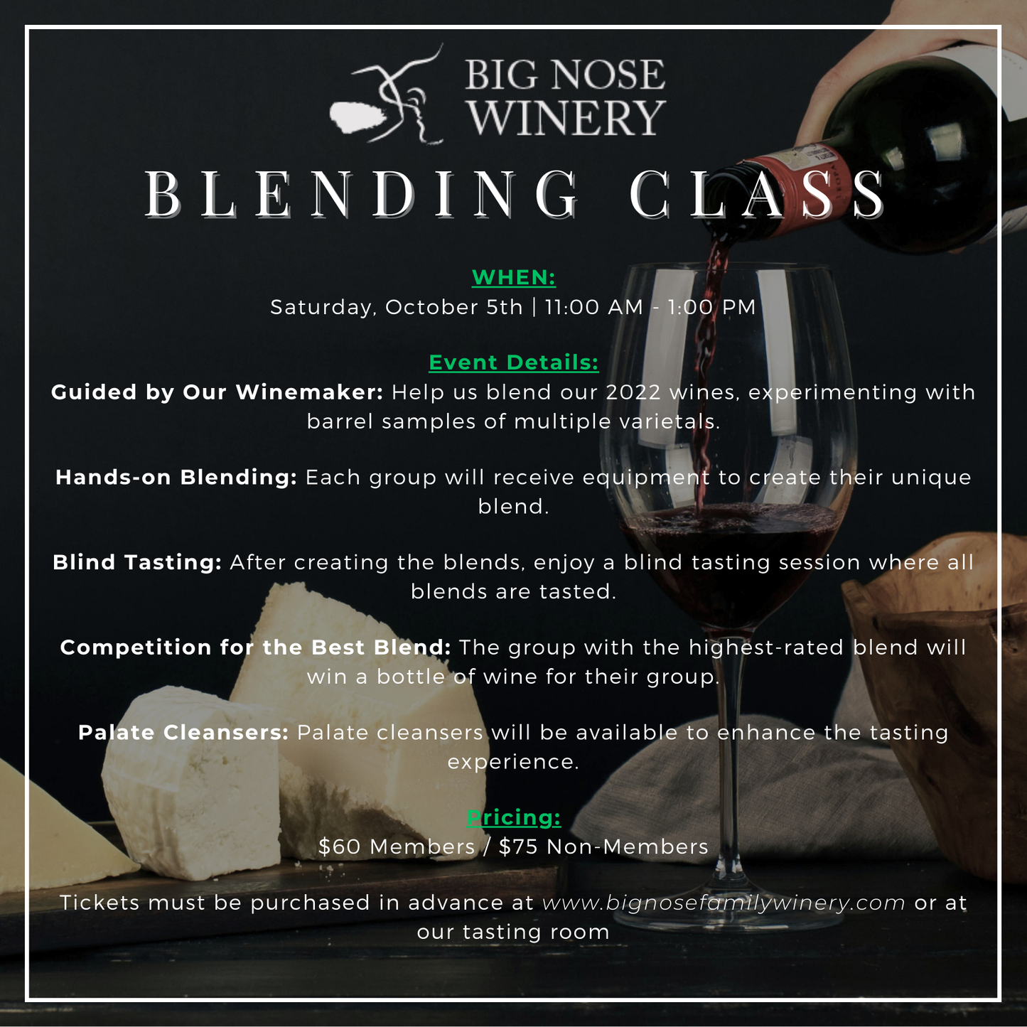 Tickets: Blending Class