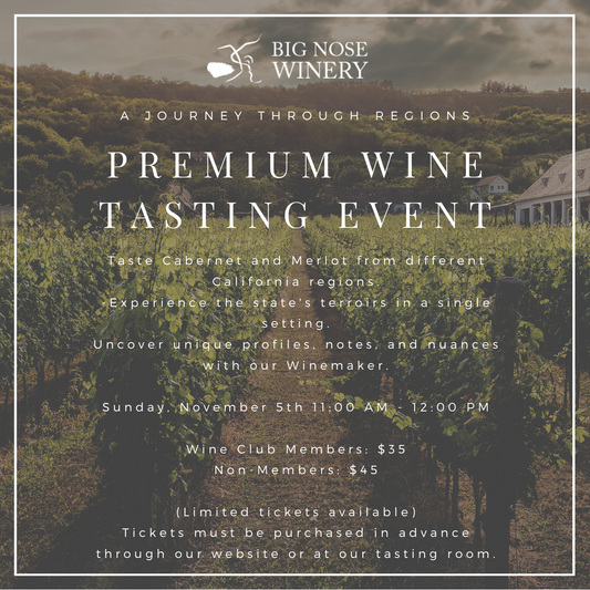 Tickets: Premium Wine Tasting Event