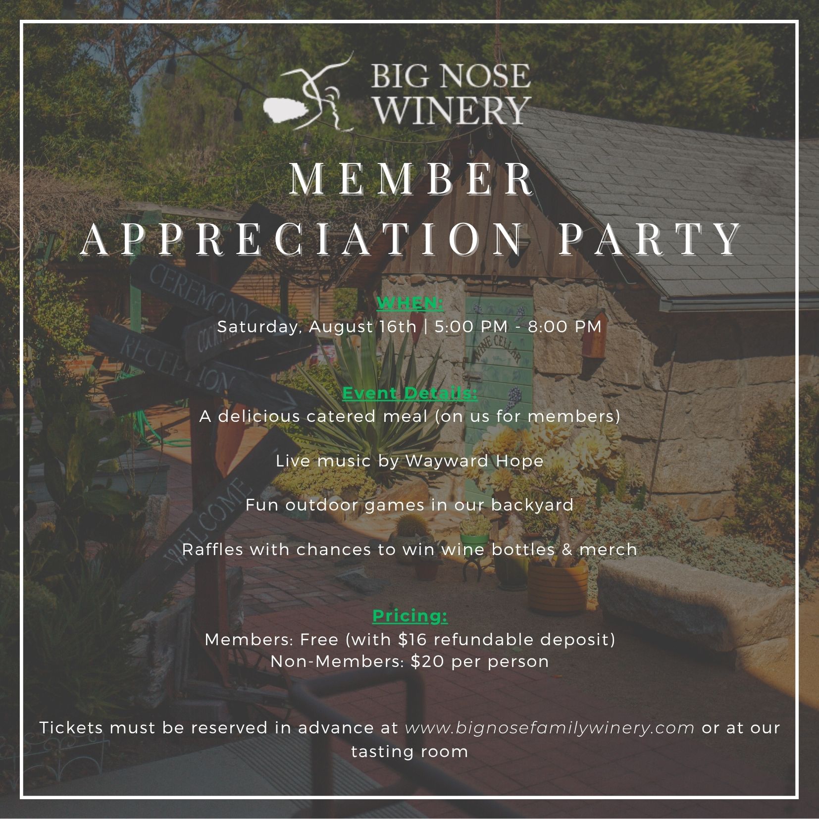 Member Appreciation Party